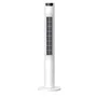 Ventilador Torre Silencioso 220v Com Controle Remoto Swing 3 Velocidades Toque Temporizador 80w On-vt600