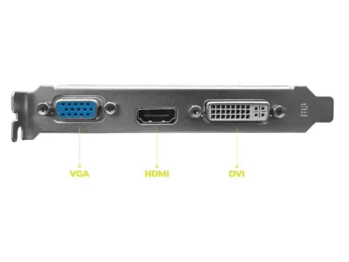 Placa de Vídeo GT 240 1GB DDR3 | HDMI VGA DVI | Ideal para PC Básico