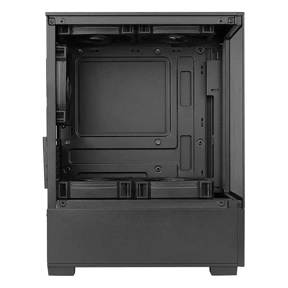 Gabinete Gamer Rise Mode Prisma Glass 01 Black S/ Fans - Rm-ca-prs-01-fb Gabinete Gamer Rise Mode Prisma Glass 01 Black S/ Fans - Rm-ca-prs-01-fb