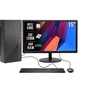 Computador Barato Completo Intel 4gb, SSD 120GB, Monitor 15 + Teclado + Mouse WINDOWS 10