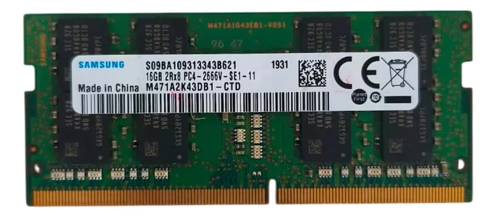 Memoria Note 16gb Ddr4 Adata 3200mhz