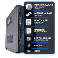 Computador Intel Core i3 8GB HD 500GB Teclado E