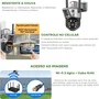 Camera Segurança Solar 4g Wifi Lente Dupla Visão Noturna Colorida 2mg