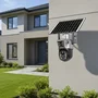 Camera Segurança Solar 4g Wifi Lente Dupla Visão Noturna Colorida 2mg
