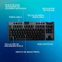 Teclado Mecanico Gamer Sem Fio Logitech G915 X Lightspeed Tkl RGB Switch Gl Tactile Preto 920-012715