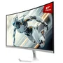 Monitor Gamer PCyes O-creed O27c 27" Curvo Fhd Va 180hz 1ms HDMI/dp Freesync White Ghost Pmgo27c180wg