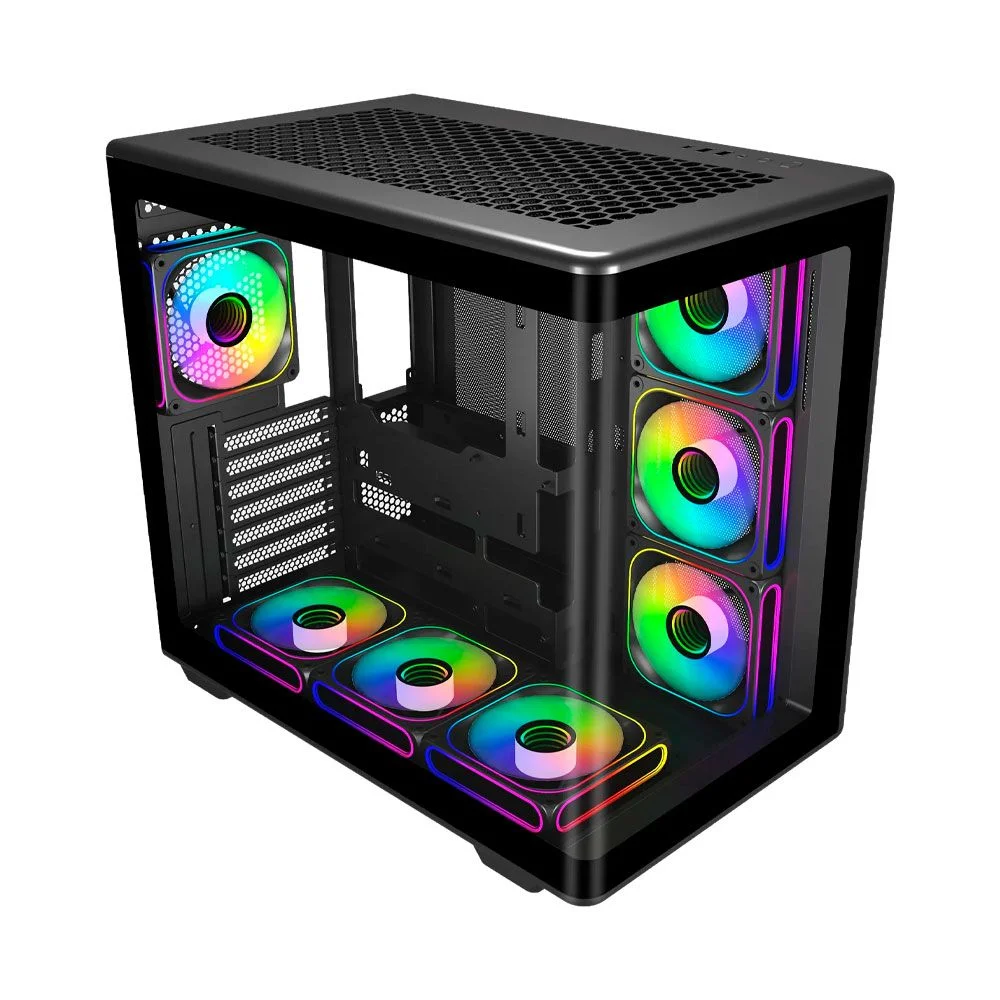 Gabinete Cooler Master Elite 600 Atx Preto Vidro Panoramico E600-kgnn-s00 Gabinete Cooler Master Elite 600 Atx Preto Vidro Panoramico E600-kgnn-s00
