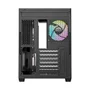 Gabinete Gamer Ocypus Iota C70 Curve Atx ARGB Digital Com Fan Preto