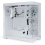 Gabinete Gamer Aquário Hi Level Lv510wh - Vidro Temperado - 4 Coolers Inclusos - Atx - Branco