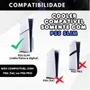 Cooler Fan Externo Com 3 Ventoinhas LED Compatível Com Ps5 Slim Branco