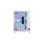Gabinete Gamer Bluecase Soul Pro Bg-052 Branco Aquario Com 3 Fans ARGB