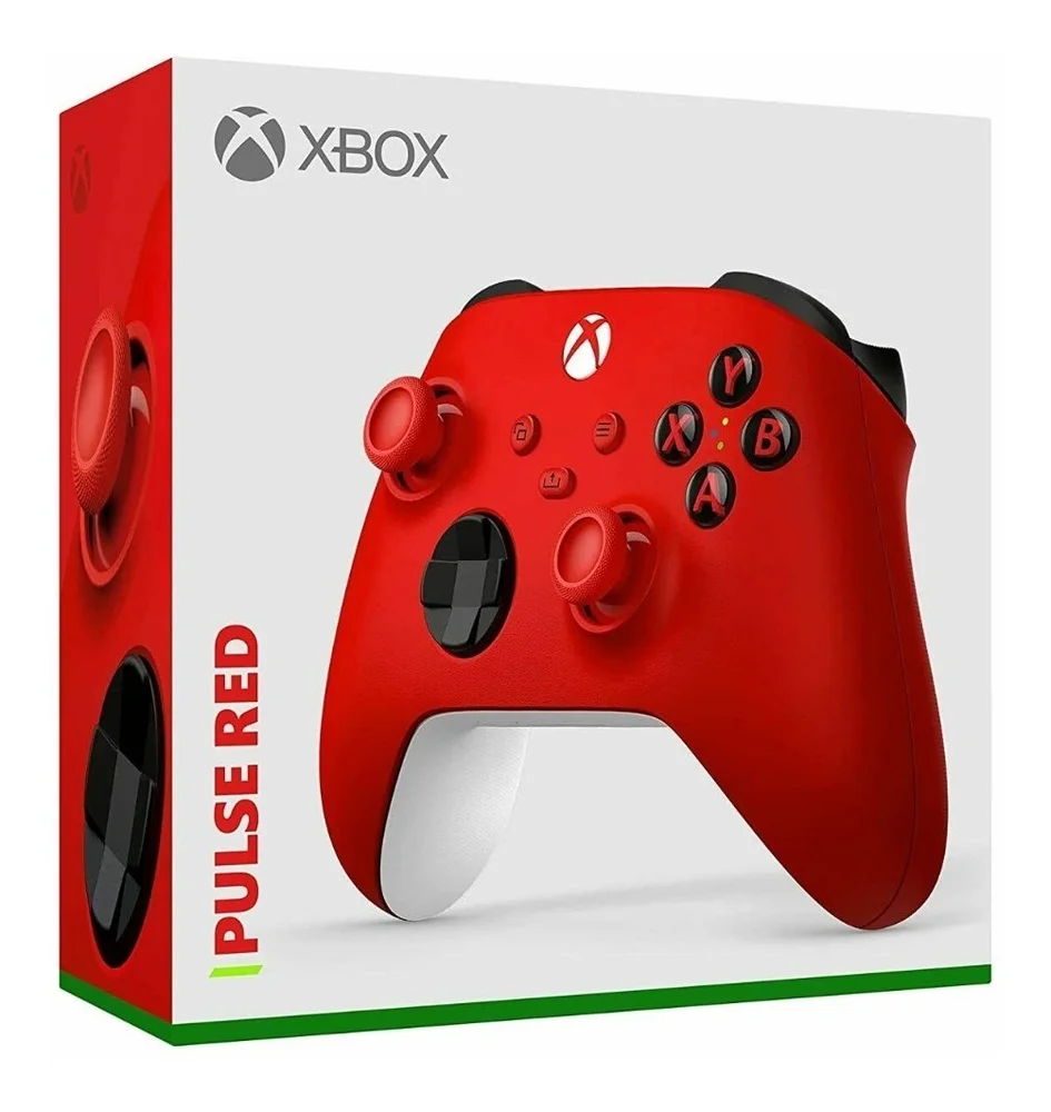 Controle Joystick Sem Fio Microsoft Wireless Controller Series X|s Series X E S Pulse Red