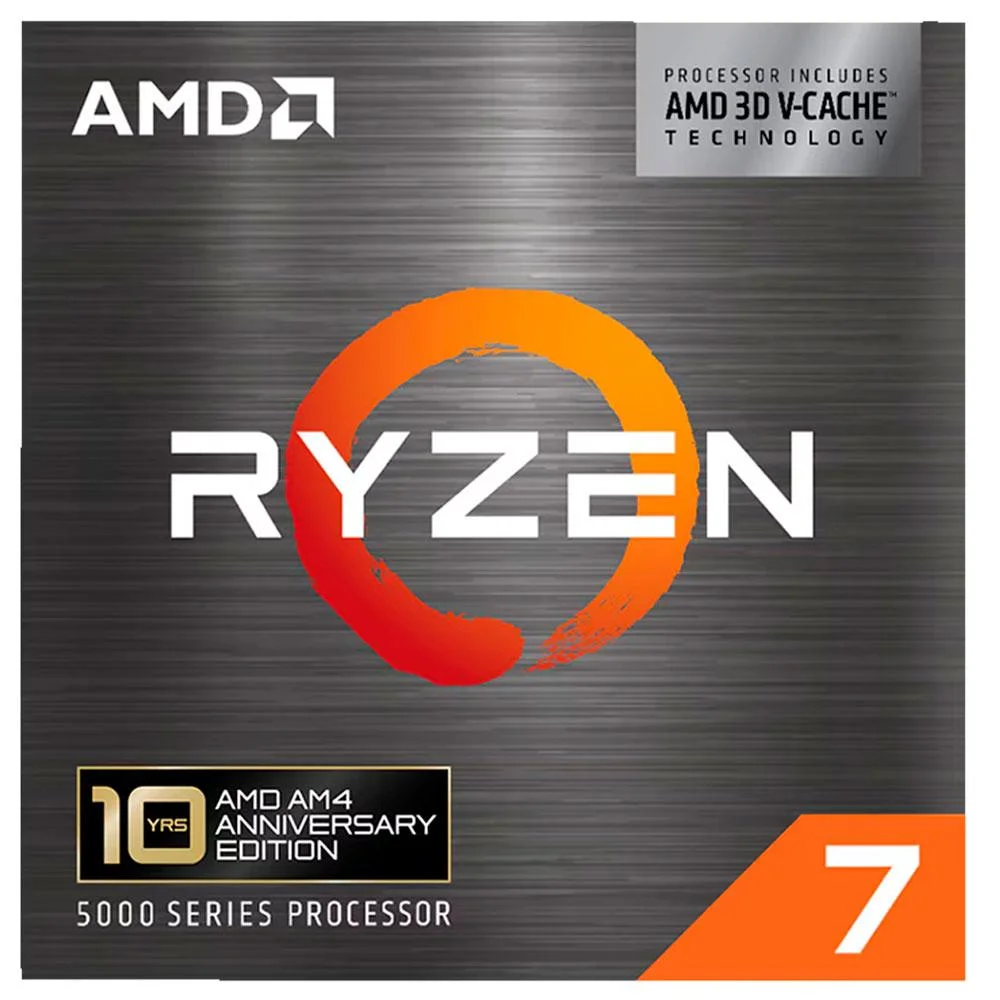Processador Amd Ryzen 7 5800x3d 3.4ghz (turbo 4.5ghz) 96mb Cache Am4 100-100000651pof