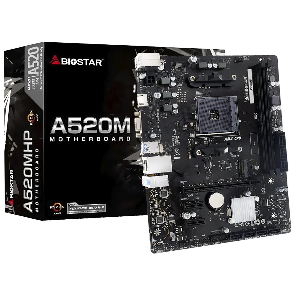 【Ryzen5 3500】【BIOSTAR A520M mATX】 Produtos com até 15 OFF no PIX KaBuM