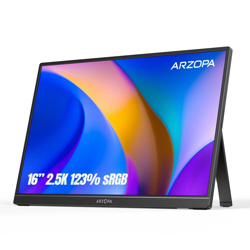 Monitor Portátil Arzopa Z1rc 16quot 25k Qhd Ips