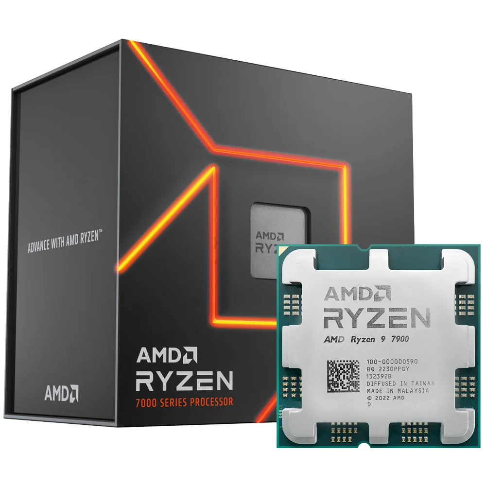 Processador Amd Ryzen 9 7900 Socket Am5 37ghz