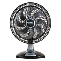 Ventilador De Mesa Mondial Turbo, 220V, 140W, Preto, 8 Pás, 3 Velocidades - Vtx40-8p
