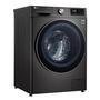 Lavadora E Secadora LG Smart Vc2, 11kg, Black Stainless, 220v, Cv9011ec4a