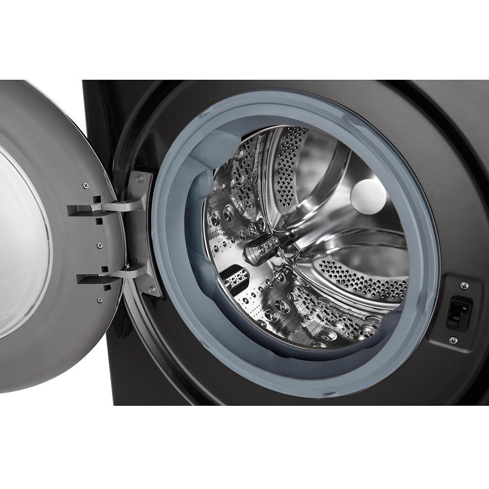 Lavadora E Secadora LG Smart Vc2, 11kg, Black Stainless, 220v, Cv9011ec4a