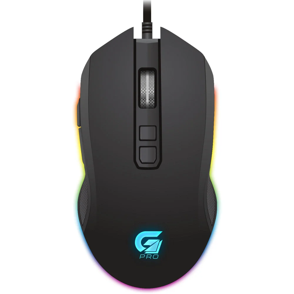 Mouse Gamer Fortrek PRO M3, LED RGB, 4800 DPI, Optical Switch, 7 Botões, Preto - 64384 Mouse Gamer Fortrek PRO M3, LED RGB, 4800 DPI, Optical Switch, 7 Botões, Preto - 64384