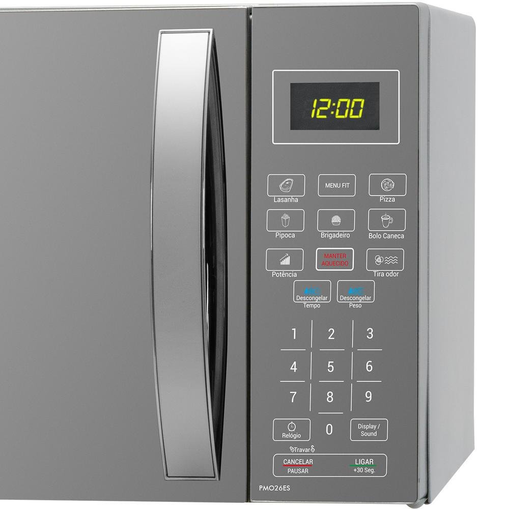Microondas Philco PMO26ES 26 Litros 127V Microondas Philco PMO26ES 26 Litros 127V