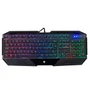 Teclado Gamer HP K110, Preto, LED RGB 4 Cores, USB