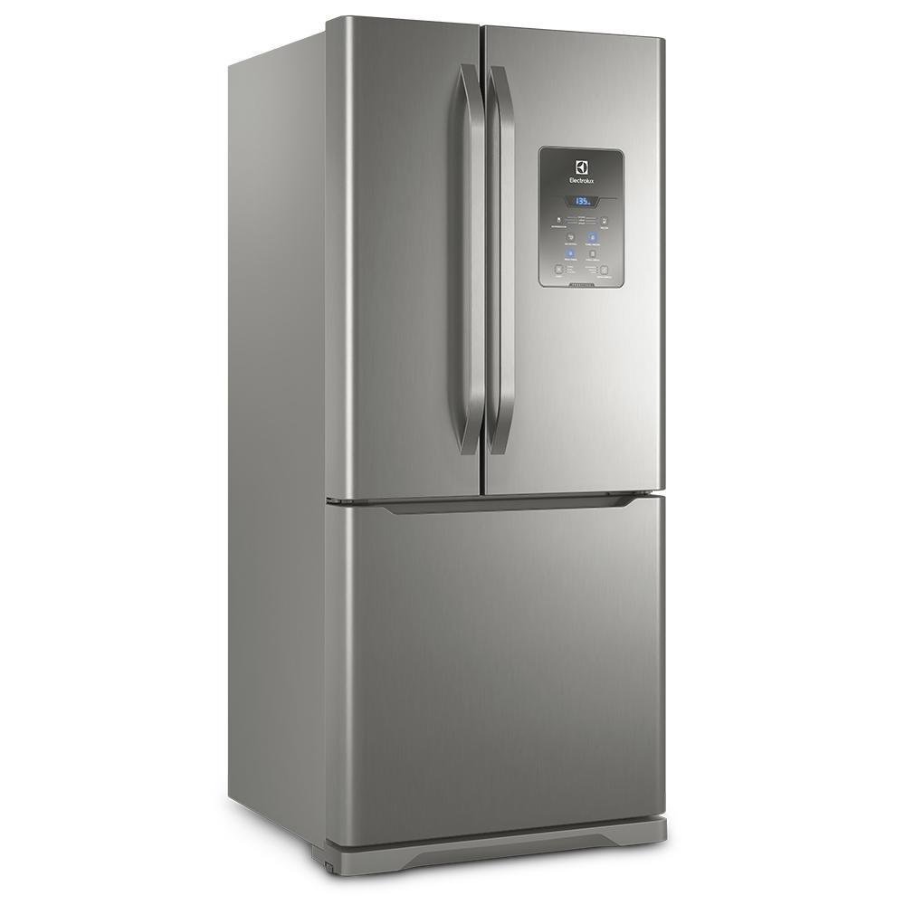 Geladeira Electrolux Side By Side 579L, Frost Free, Inverse, 127V, Inox - DM84X Geladeira Electrolux Side By Side 579L, Frost Free, Inverse, 127V, Inox - DM84X