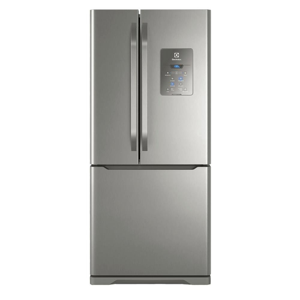 Geladeira Electrolux Side By Side 579L, Frost Free, Inverse, 127V, Inox - DM84X Geladeira Electrolux Side By Side 579L, Frost Free, Inverse, 127V, Inox - DM84X