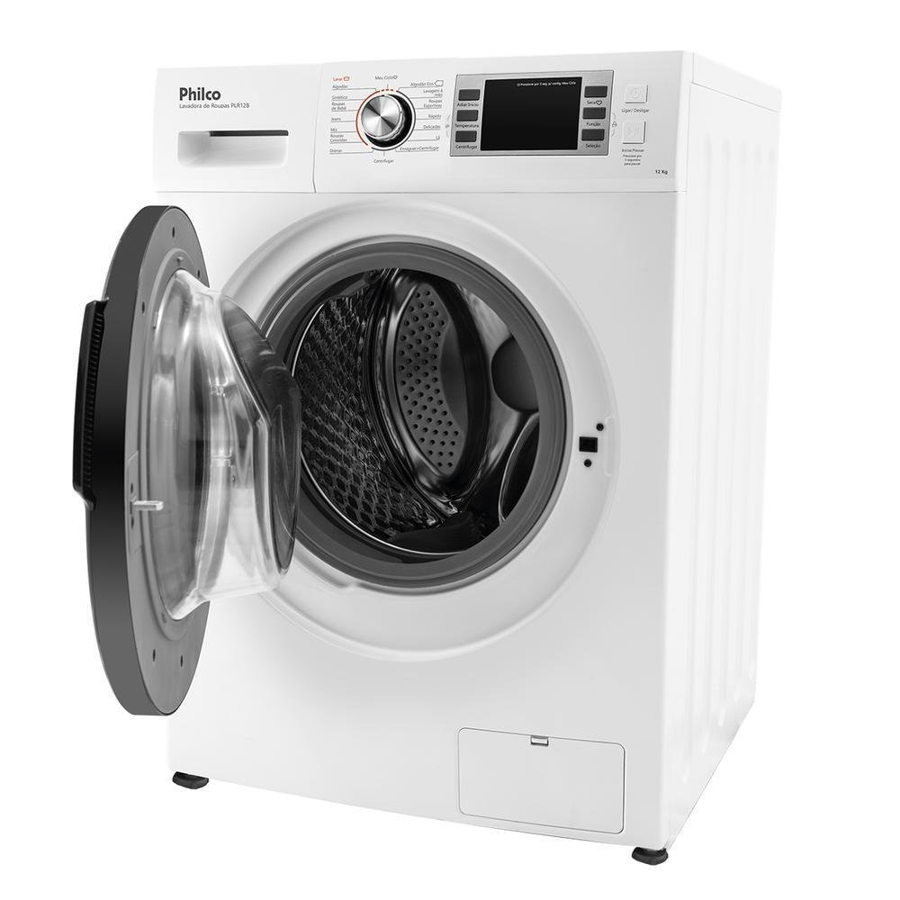 Lavadora De Roupas Philco, Inverter 12kg, Branca, 127 Volts - Plr12b Lavadora De Roupas Philco, Inverter 12kg, Branca, 127 Volts - Plr12b