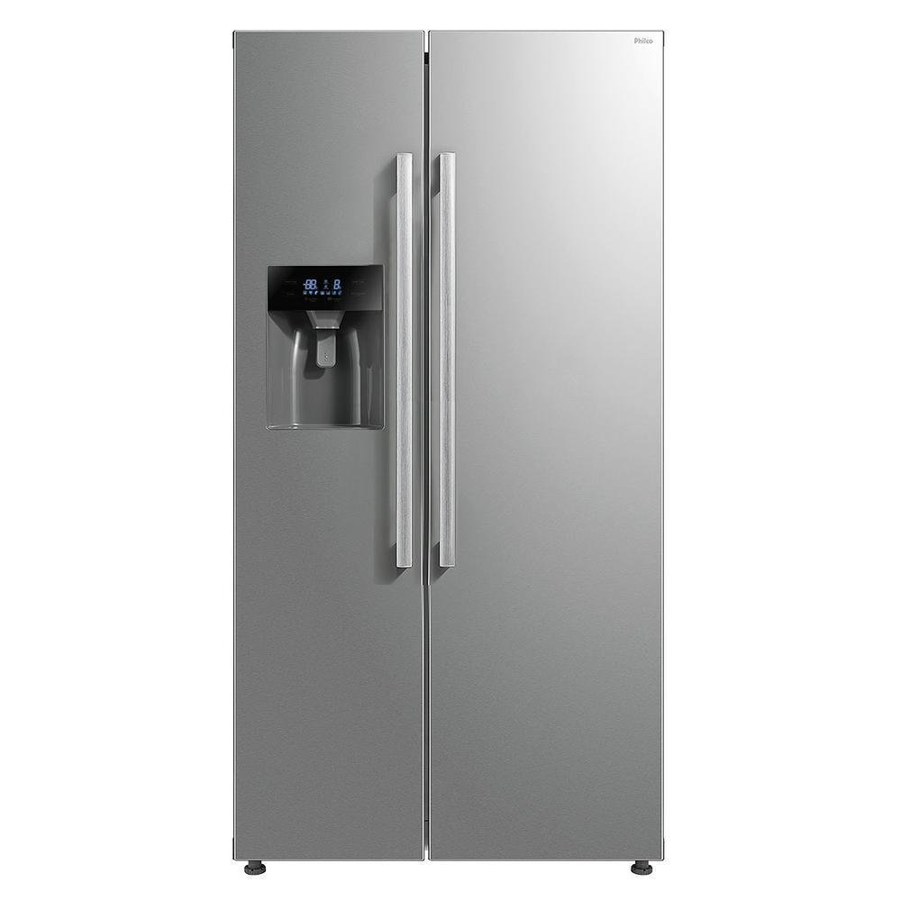 Geladeira Philco Side By Side, 520 Litros, Frost Free, 2 Portas, 127V - PRF520DI Geladeira Philco Side By Side, 520 Litros, Frost Free, 2 Portas, 127V - PRF520DI