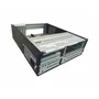 Gabinete Slim K-Mex Gm-07t7, Micro Atx, Com Fonte 200W E Cabo, Preto