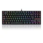 Teclado Mecânico Gamer Redragon Kumara K552,  Led RGB,Switch Red