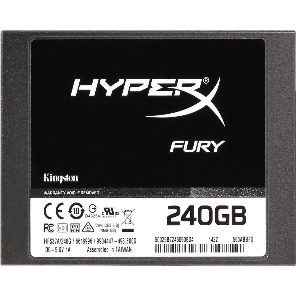 Ssd Gamer kingston HyperX Fury 240gb SHFS37A240G