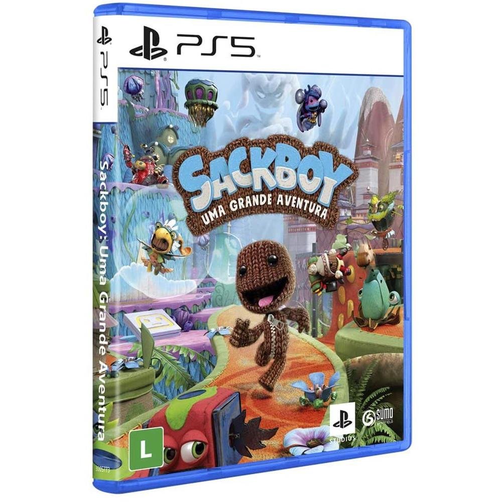 Jogo Sackboy: Uma Grande Aventura - PS5 Jogo Sackboy: Uma Grande Aventura - PS5