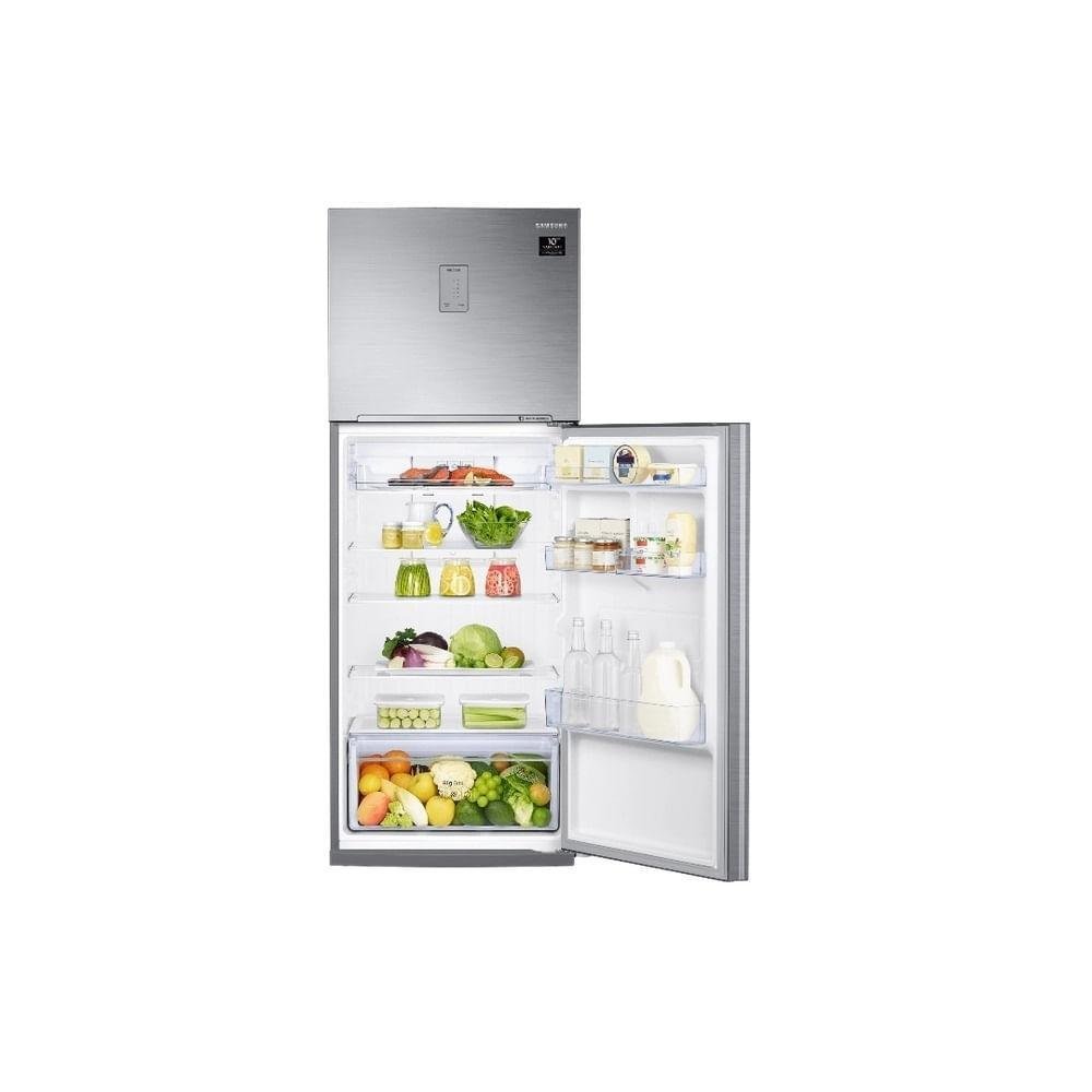 Geladeira Samsung Evolution Com PowerVolt Inverter Duplex 385L, Inox Look - RT38 Geladeira Samsung Evolution Com PowerVolt Inverter Duplex 385L, Inox Look - RT38