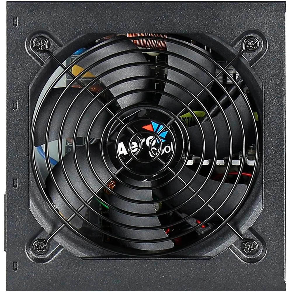 Fonte Aerocool Gamer, 400W, 80 Plus, PFC Ativo, White Full Range, KCAS Fonte Aerocool Gamer, 400W, 80 Plus, PFC Ativo, White Full Range, KCAS