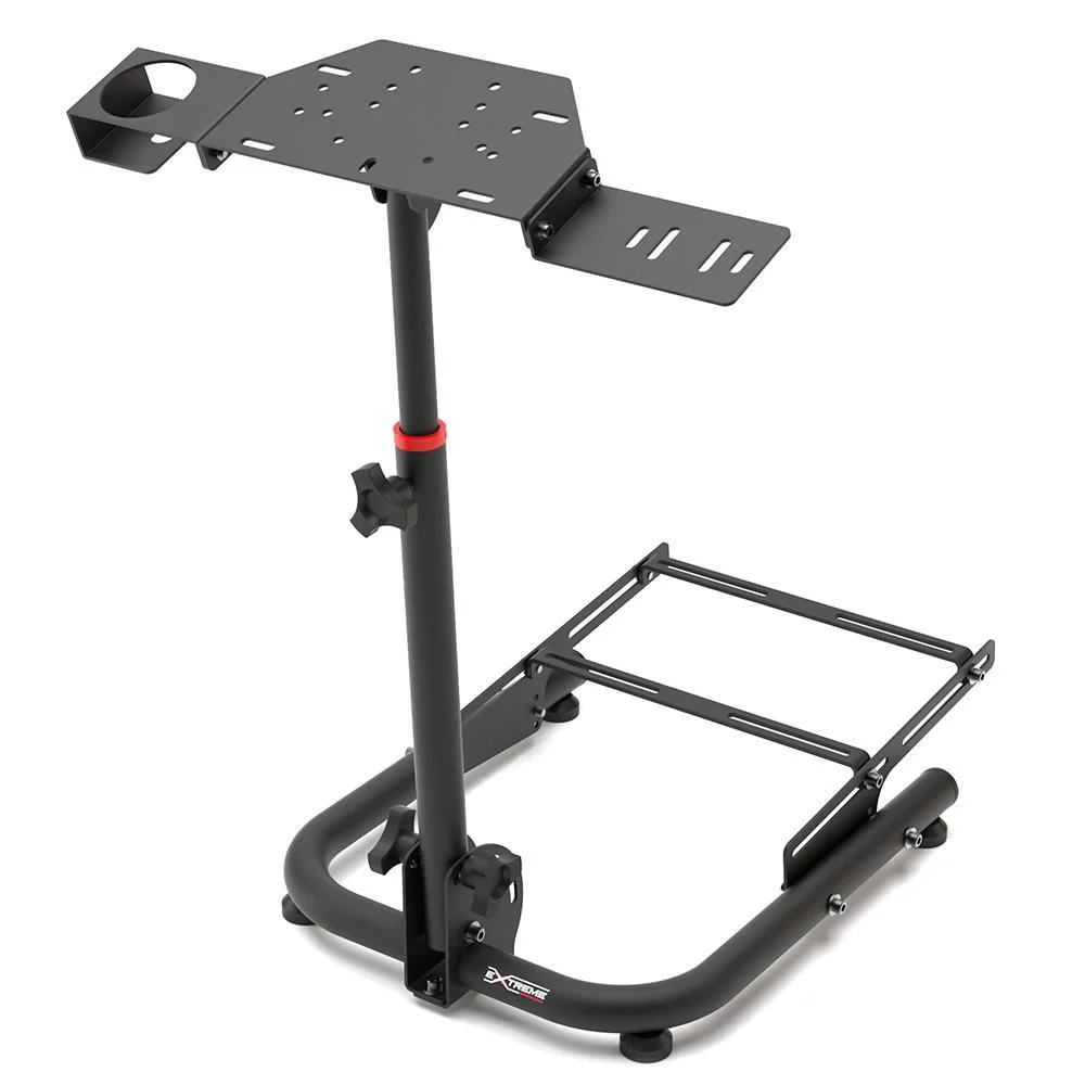 Suporte Para Volante Extreme Simracing SPRO, Preto, Logitech G27, G29, G920, G923, Fanatec, Thrustmaster, Simagic Suporte Para Volante Extreme Simracing SPRO, Preto, Logitech G27, G29, G920, G923, Fanatec, Thrustmaster, Simagic