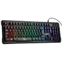 Teclado Gamer ELG Flakes Power Battle, RGB, Preto, Membrana Tripla, 107 Teclas, Retro iluminadas, Abnt2 - FLKT001