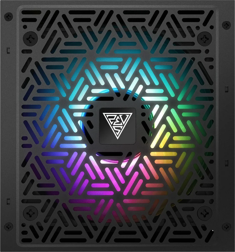 Fonte GAMDIAS Kratos E1, 500W, 110/220V Chaveada, LED RGB, Sem Cabo - GD-Z500ZZZ Fonte GAMDIAS Kratos E1, 500W, 110/220V Chaveada, LED RGB, Sem Cabo - GD-Z500ZZZ