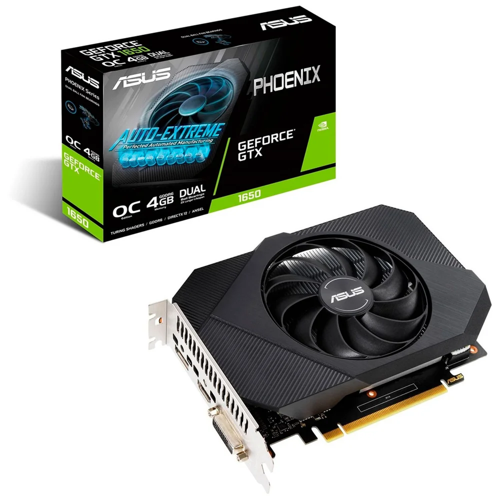 その他 NVIDIA GeForce GTX 1650LP GTX 1650 OC 4GB Edition Phoenix GDDR6 KaBuM