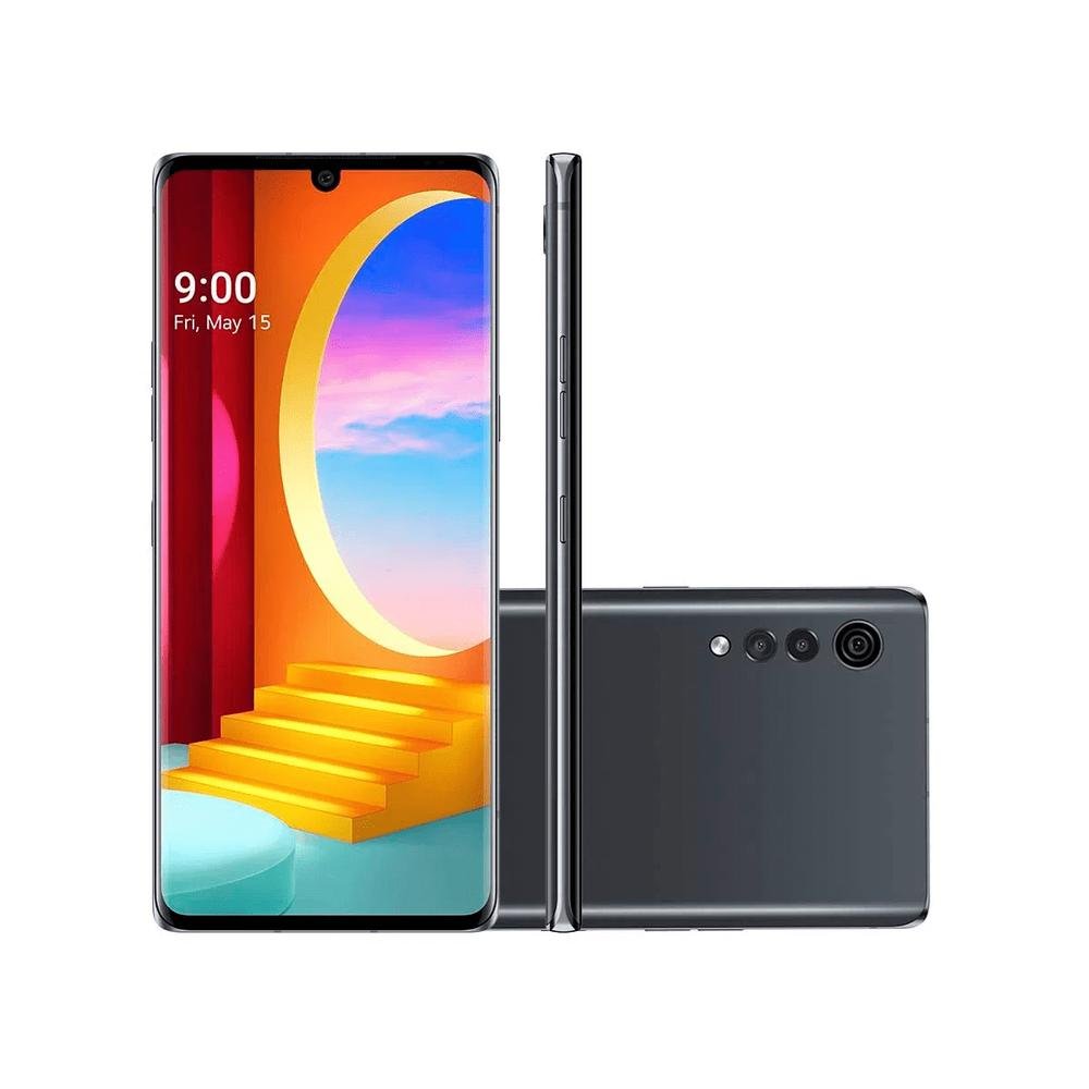 Smartphone LG Velvet, 128GB, Tela 6.8", Câmera Tripla 48Mp + Selfie 16Mp, Aurora Gray - LMG910EMW Smartphone LG Velvet, 128GB, Tela 6.8", Câmera Tripla 48Mp + Selfie 16Mp, Aurora Gray - LMG910EMW