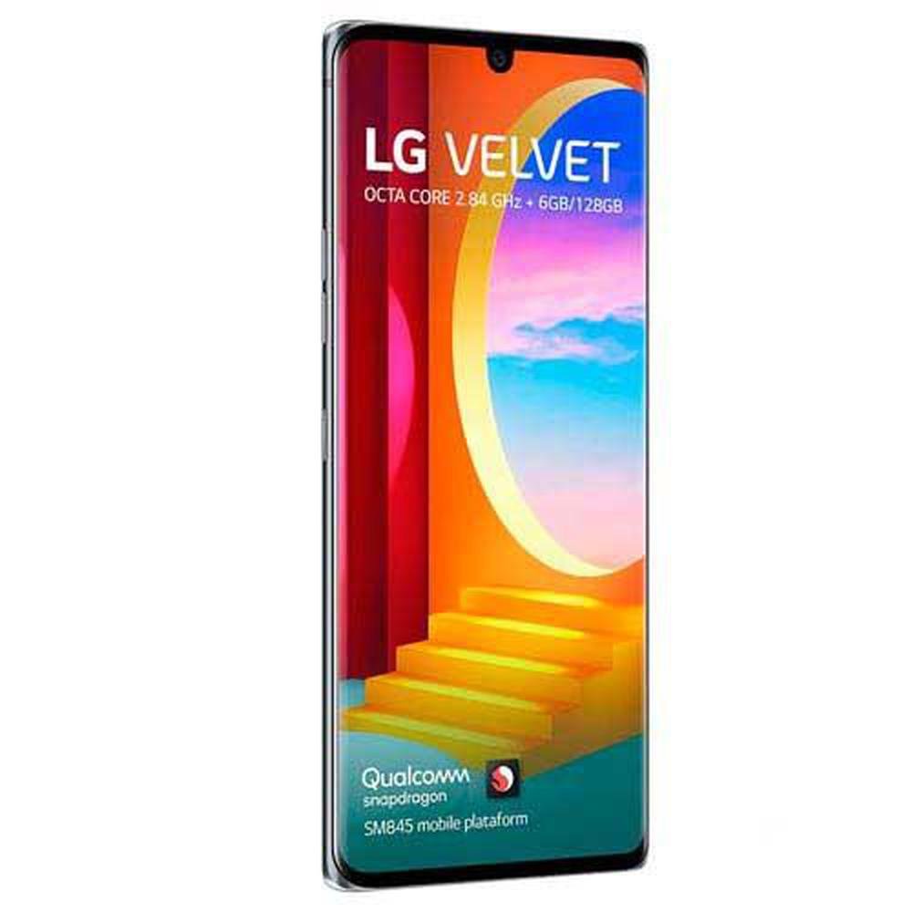 Smartphone LG Velvet, 128GB, Tela 6.8", Câmera Tripla 48Mp + Selfie 16Mp, Aurora Gray - LMG910EMW Smartphone LG Velvet, 128GB, Tela 6.8", Câmera Tripla 48Mp + Selfie 16Mp, Aurora Gray - LMG910EMW