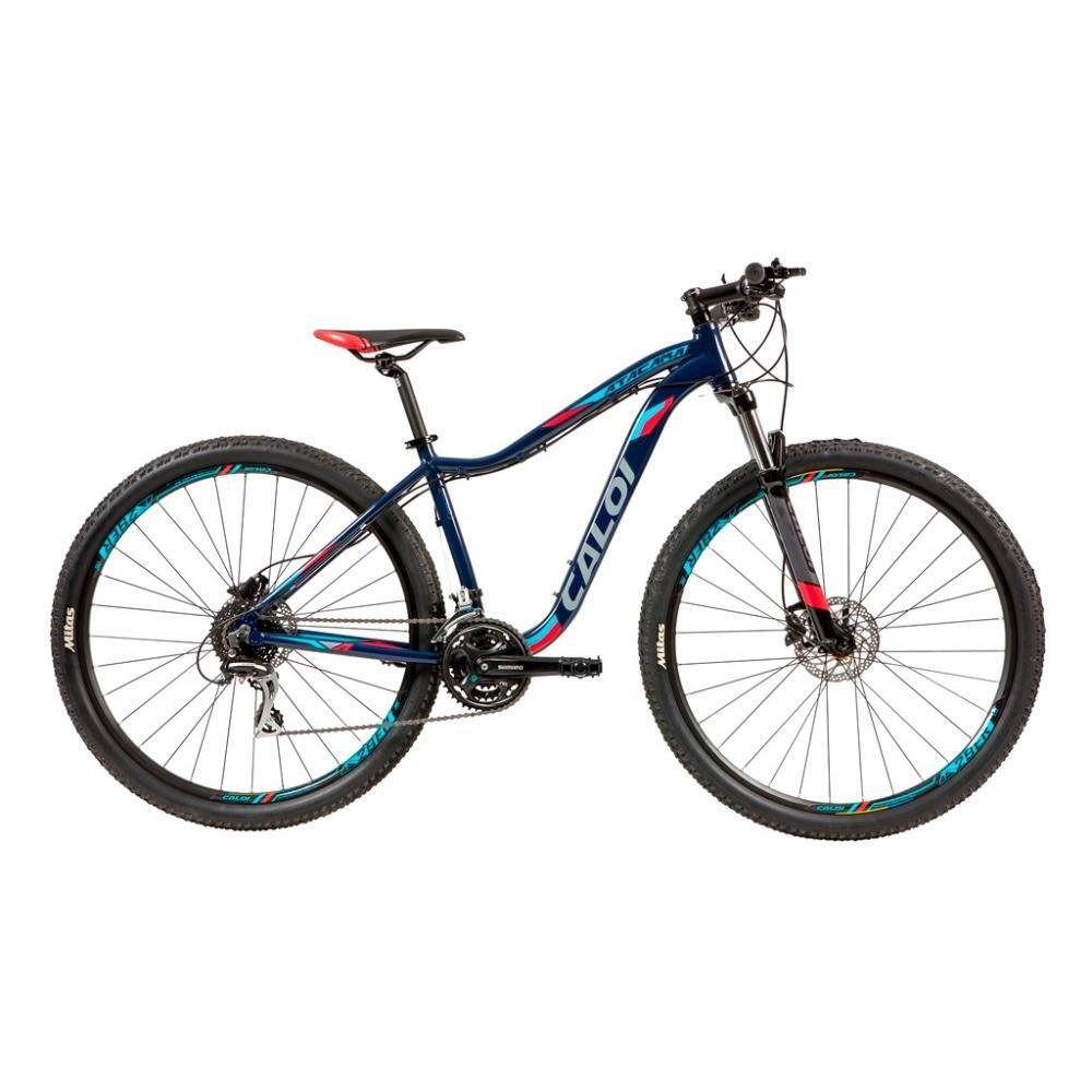 Bicicleta Mtb Caloi Atacama Feminina Aro 29 - Susp Diant - 17´´ - 24 Vel - Azul Bicicleta Mtb Caloi Atacama Feminina Aro 29 - Susp Diant - 17´´ - 24 Vel - Azul