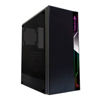 Gabinete Gamer, C3tech, Mt-g400bk, Led, Lateral Em Acrílico, Sem Fonte