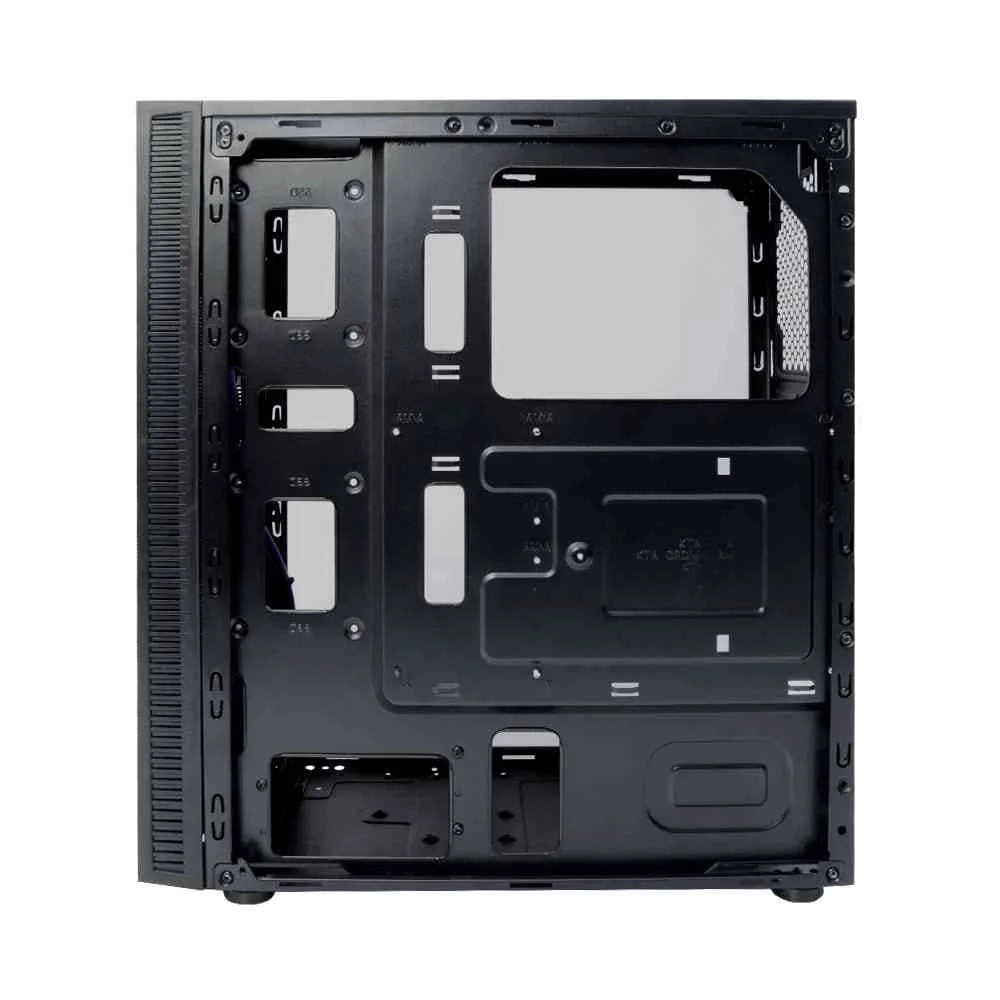 Gabinete Gamer, C3tech, Mt-g400bk, Led, Lateral Em Acrílico, Sem Fonte