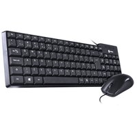 Teclado + Mouse Dynamic Abnt2 1000 Dpi Usb 1.8 Metros Preto - Cd100