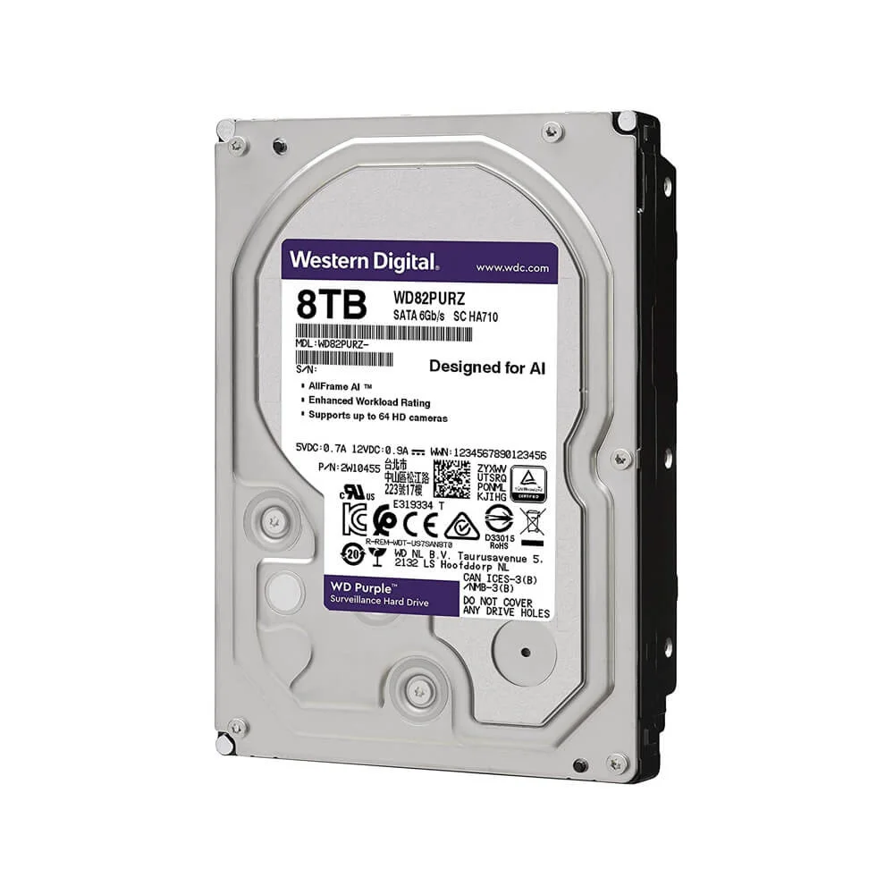 Western Digital WD82PURZ 8TB 内蔵HDD Hd 8Tb Wester Digital Sata Wd82Purz KaBuM