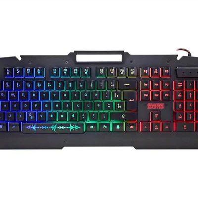 Teclado Usb Gamer KMex Led Rgb Kabum
