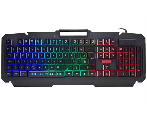「tkk 」 Teclado Usb Gamer KMex Led Rgb Kabum