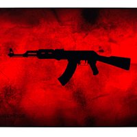 Mouse Pad Rise Mode Ak47 Red Grande Bc Rg-mp-05-akr